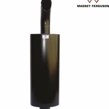 Silencioso Massey Ferguson 3.145.188 Oval Curvo