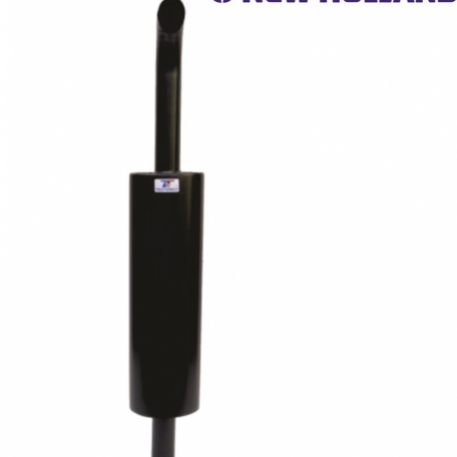 Silencioso Ford/New Holland D8NN-5230-FA Oval Curvo Miolo Duplo