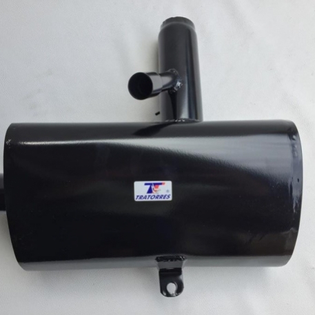 Silencioso Valtra/Valmet 330.752.00 Oval Com Coletor